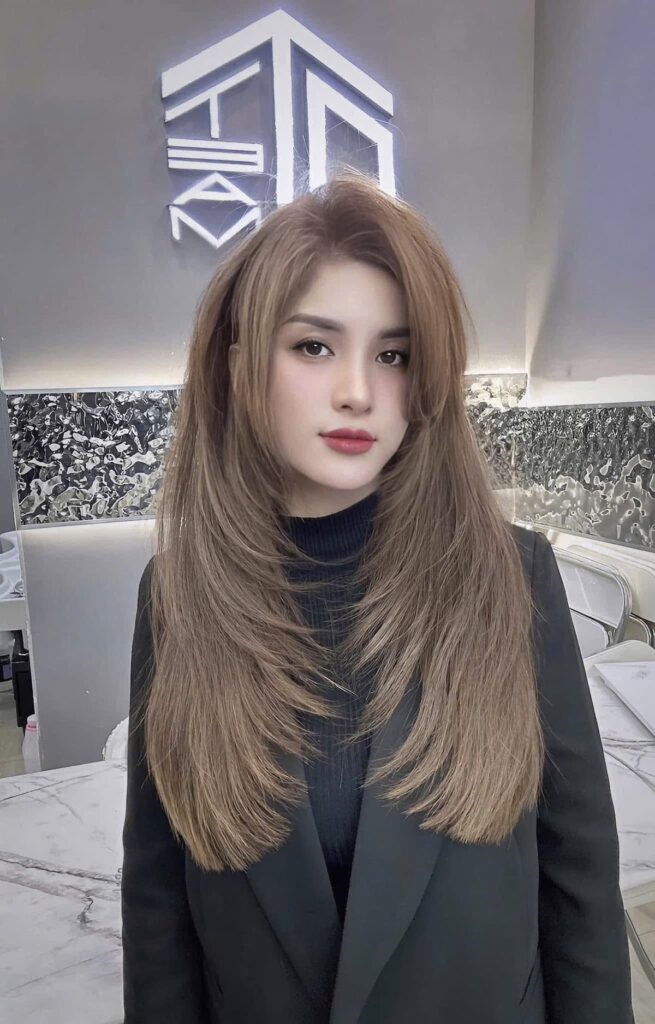 Tóc layer cá tính — Nhật Tâm Salon