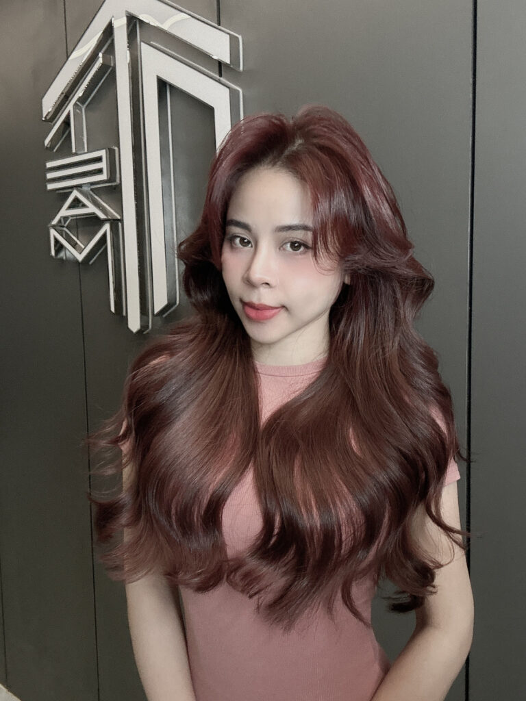 Khong gian salon toc Nhat Tam Hair Salon