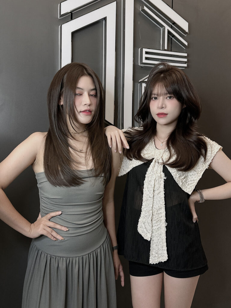 Khong gian salon toc Nhat Tam Hair Salon