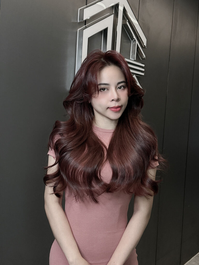 Khong gian salon toc Nhat Tam Hair Salon