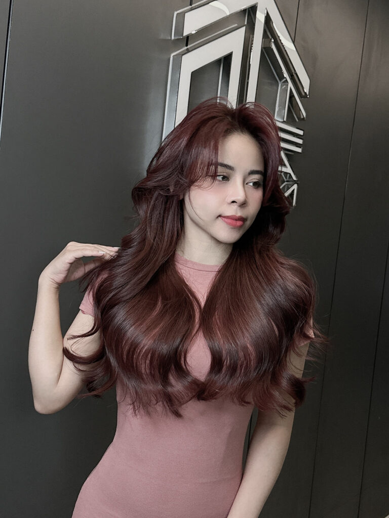 Khong gian salon toc Nhat Tam Hair Salon