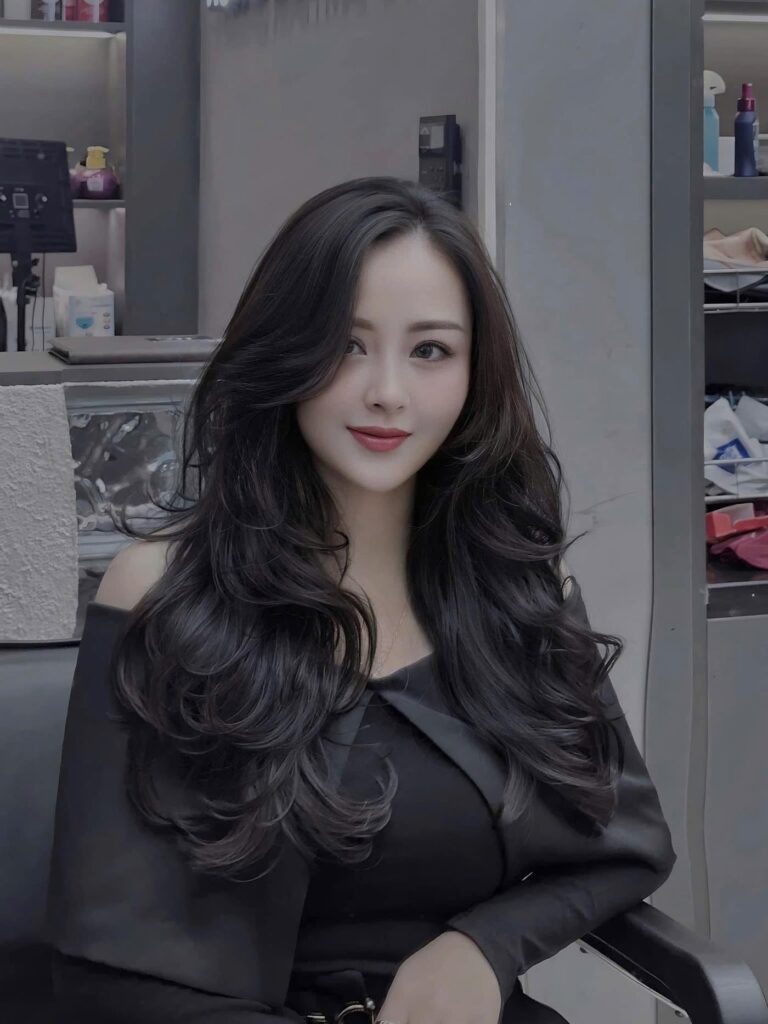 Toc xoan song bung tu nhien Nhat Tam Hair Salon