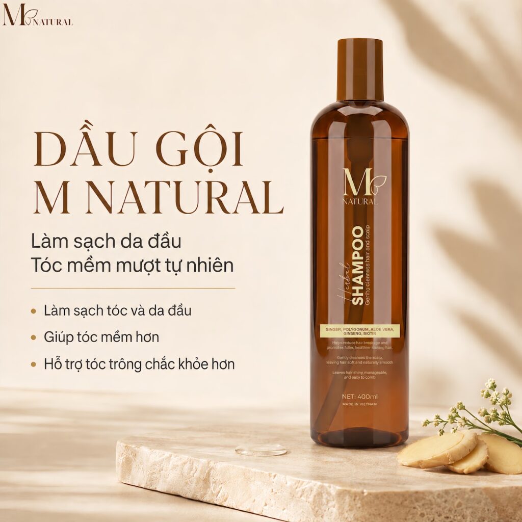 Dầu gội thảo dược M Natural