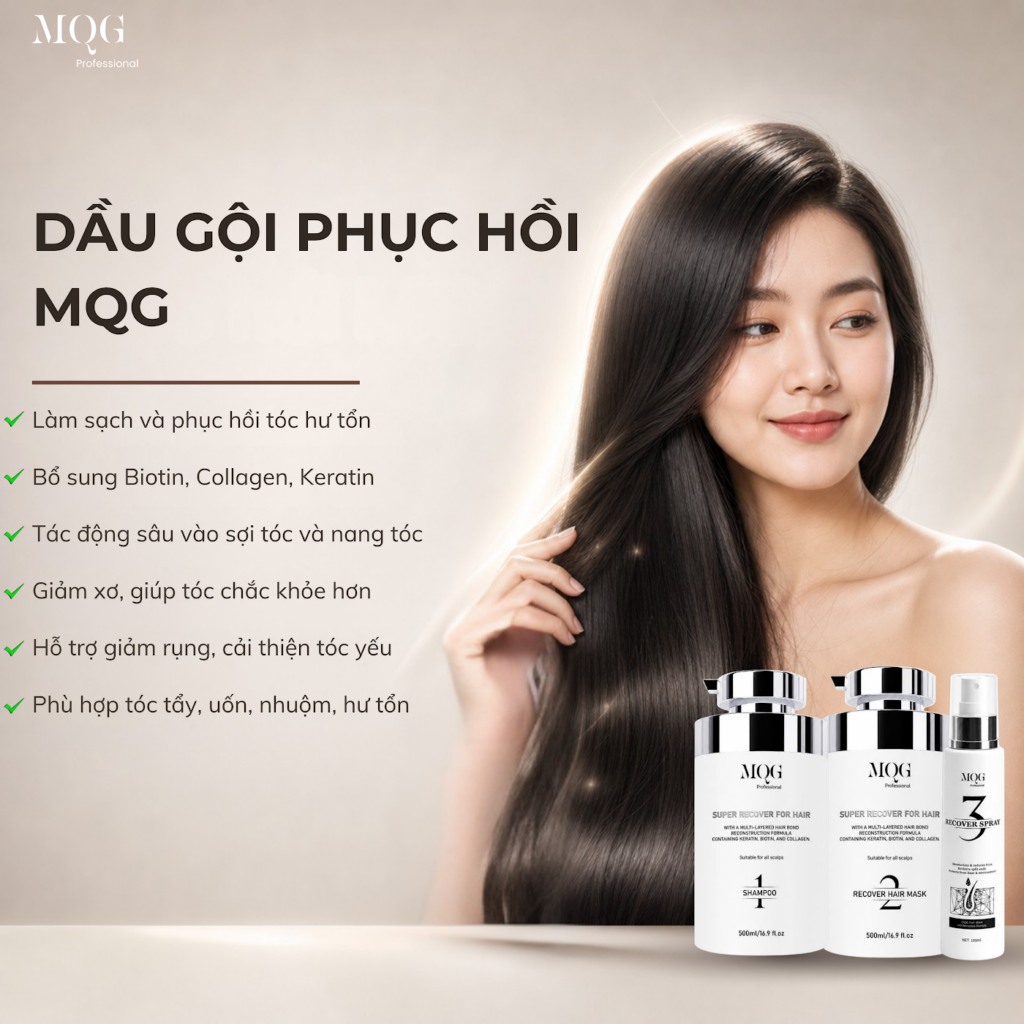 Dầu gội phục hồi MQG chính hãng