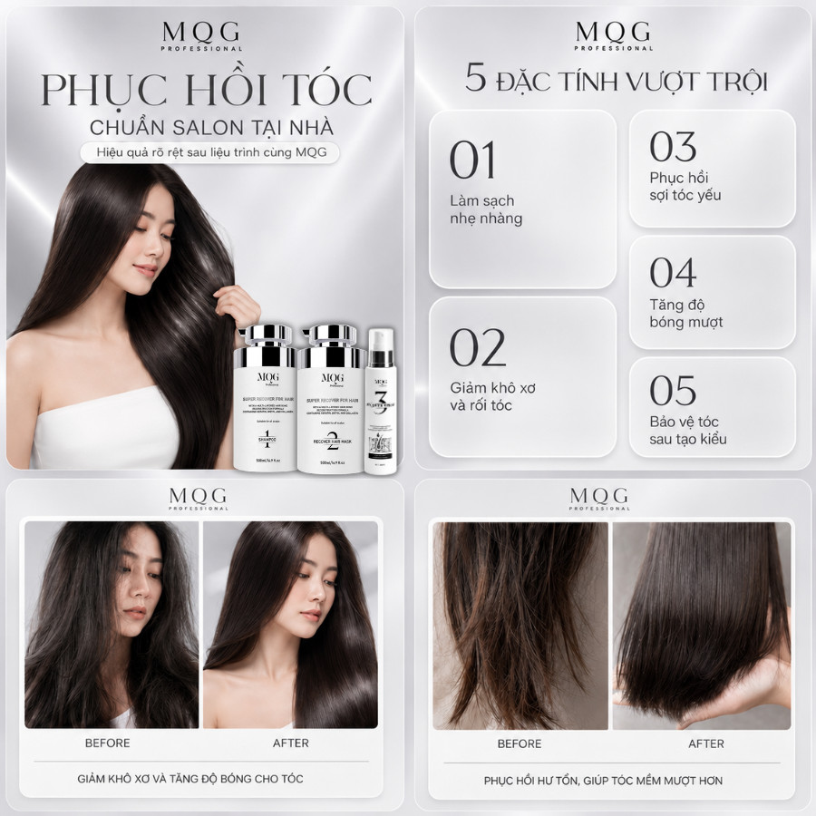 MQG phục hồi tóc chuẩn salon