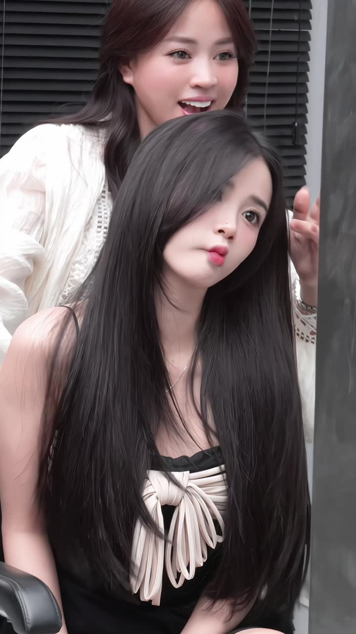 Kết quả nhuộm tóc nữ đẹp lên màu chuẩn tại Nhật Tâm Hair Salon