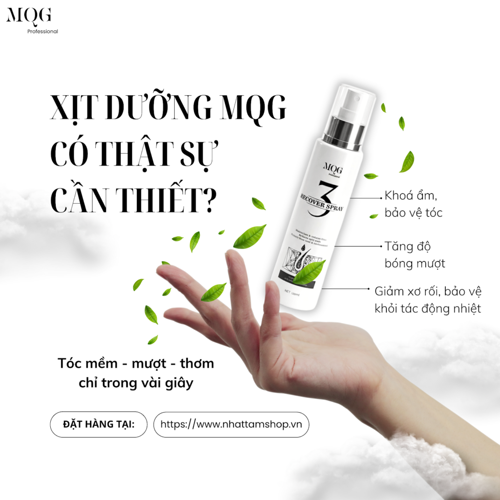 Xịt dưỡng tóc MQG Recover Spray