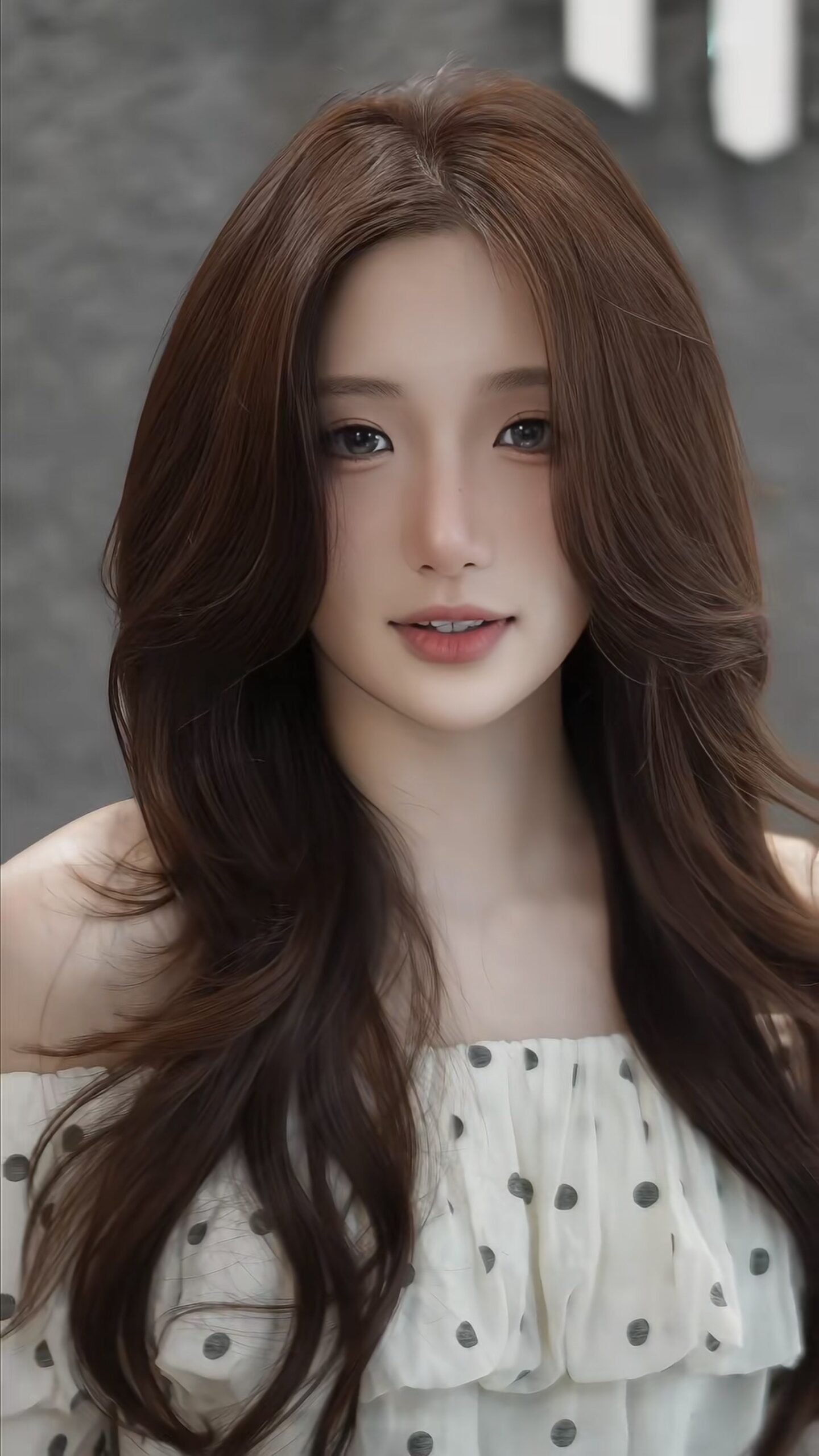 Màu nâu tây ấm hợp tone da vàng tại Nhật Tâm Hair Salon