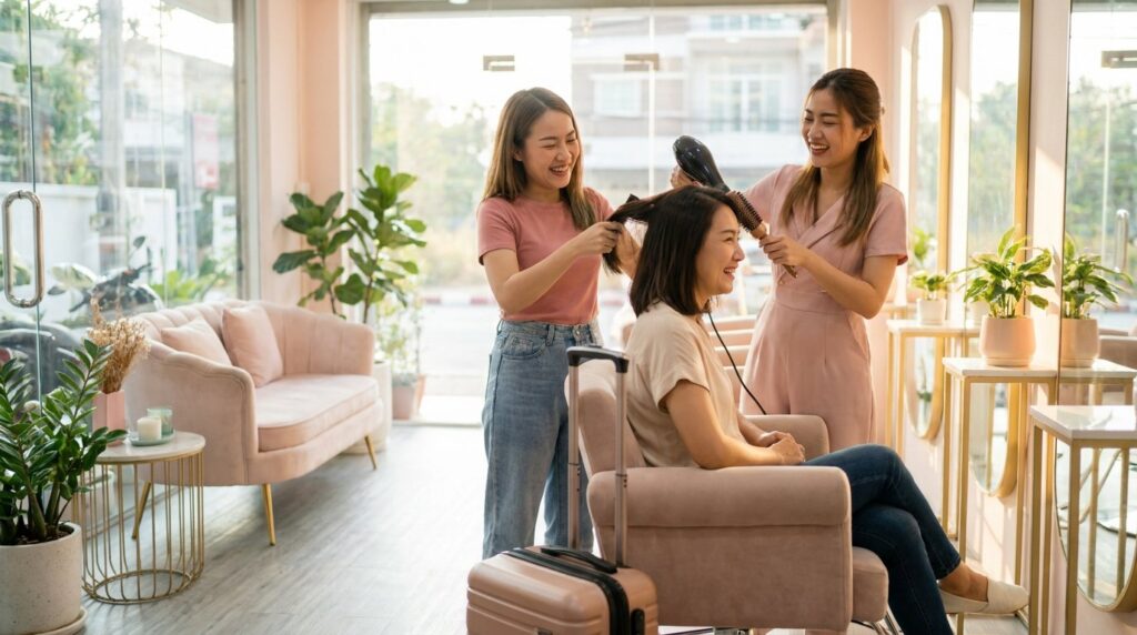 Hair Salon Near Noi Bai Airport: Layover Guide