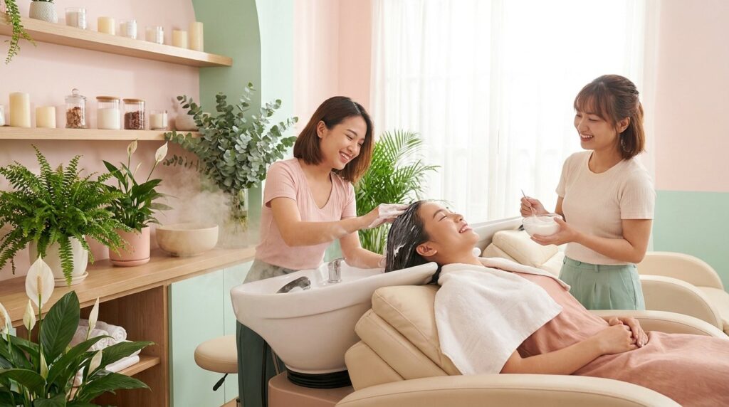 Hair Spa Complete Guide 2026: 5 Loại + Giá + Lợi Ích