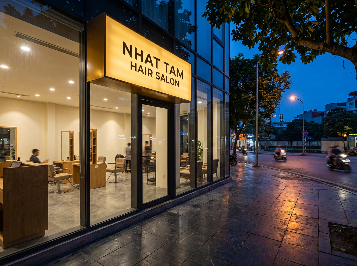 Salon tóc gần chợ Thái Thái Nguyên 2026 tại Nhật Tâm Hair Salon