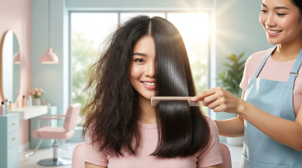 Phục Hồi Tóc Keratin: Giá Bao Nhiêu, Giữ Được Bao Lâu, Có Hết Hư?