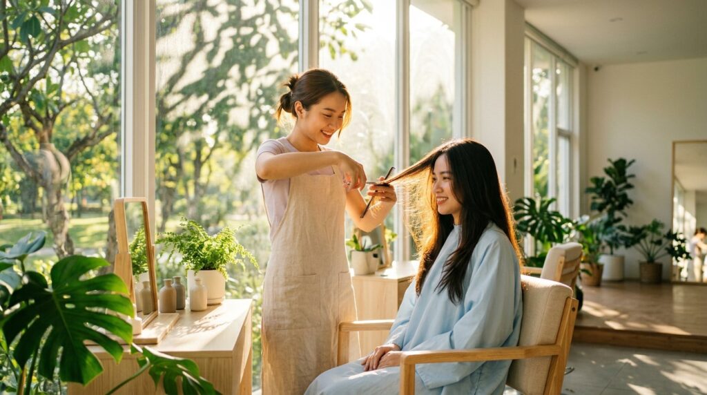 Salon Tóc Gần Công Viên Thủ Lệ 2026: Chọn Chỗ Nào Đáng?