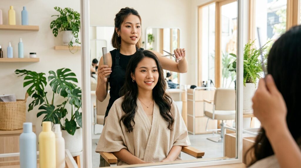 Salon Tóc Gần Ngã Tư Sở 2026: 3 Salon Được Đánh Giá Cao