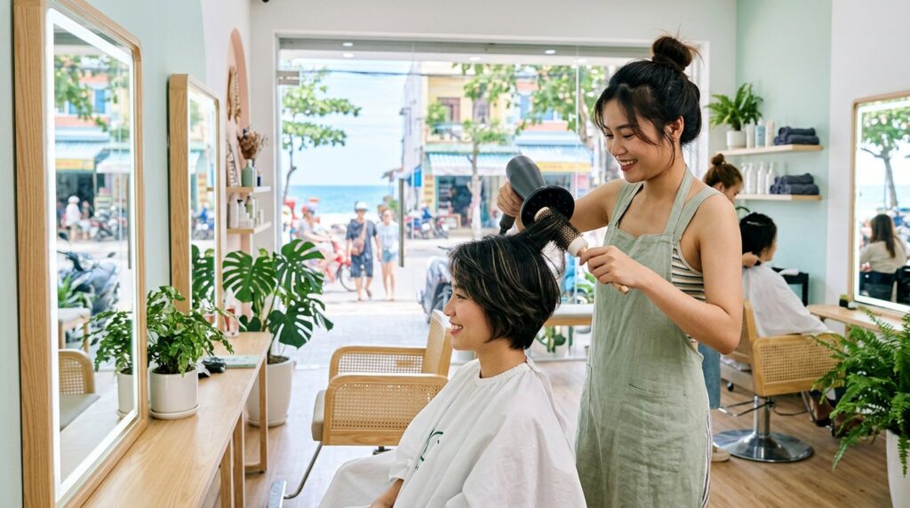 Salon Tóc Hòn Gai Hạ Long 2026: Trung Tâm Thành Phố