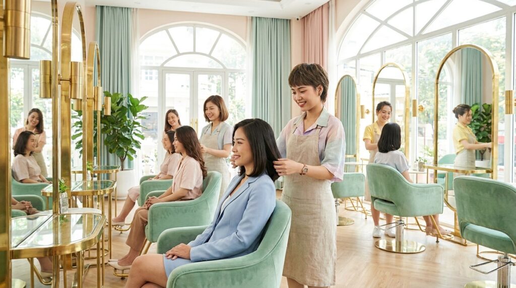 Salon Tóc Hồng Bàng Hải Phòng 2026: Trung Tâm Sang