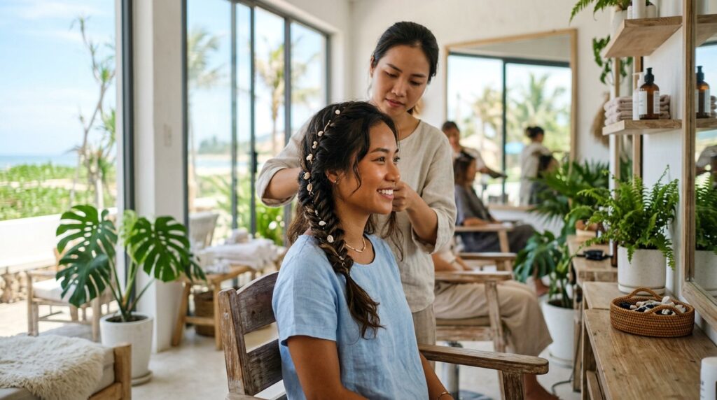 Salon Tóc Marine Plaza Hạ Long 2026: Gần Trung Tâm