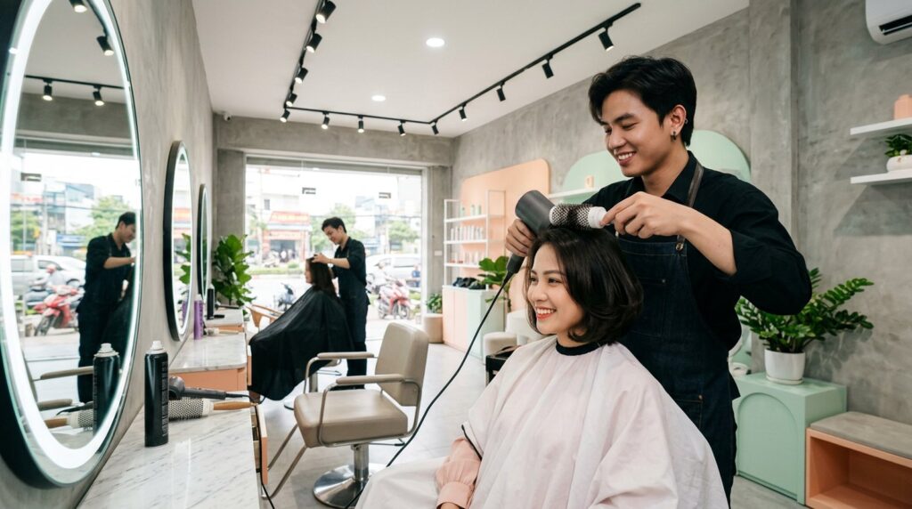 Salon Tóc Thủy Nguyên Hải Phòng 2026: Cao Cấp Vùng Ven