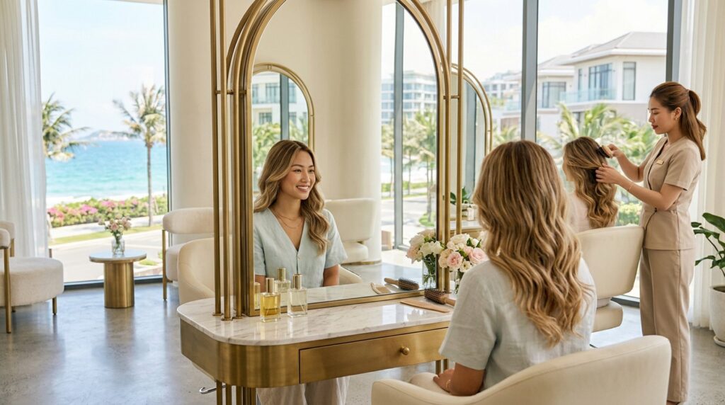 Salon Tóc Vinhomes Dragon Bay Hạ Long 2026: Cao Cấp