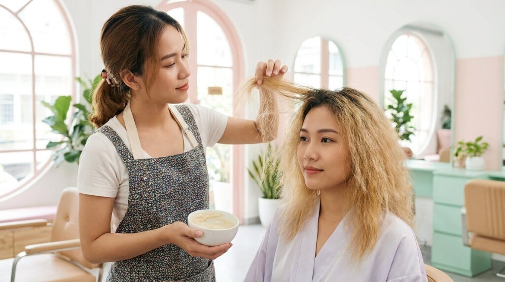 Tẩy Tóc Bị Hỏng: 5 Cách Phục Hồi Từ Chuyên Gia