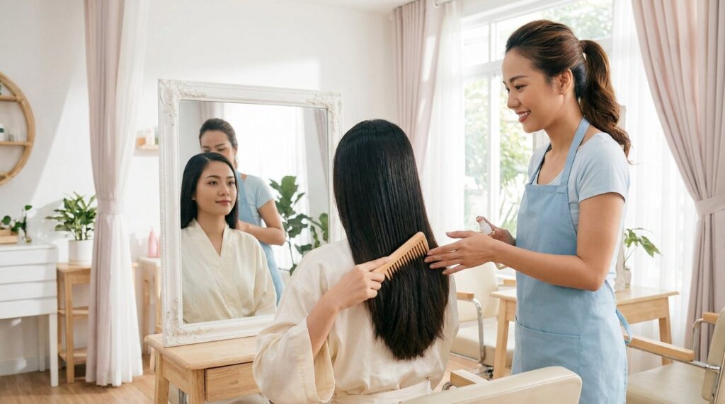 Tóc Duỗi Xong Bao Lâu Mới Gội Được? 72 Giờ Đầu