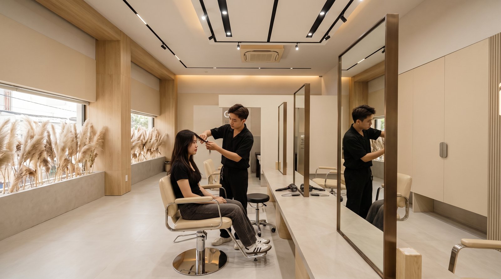 Làm tóc Y2K Hair Trend 2026 tại Nhật Tâm Hair Salon