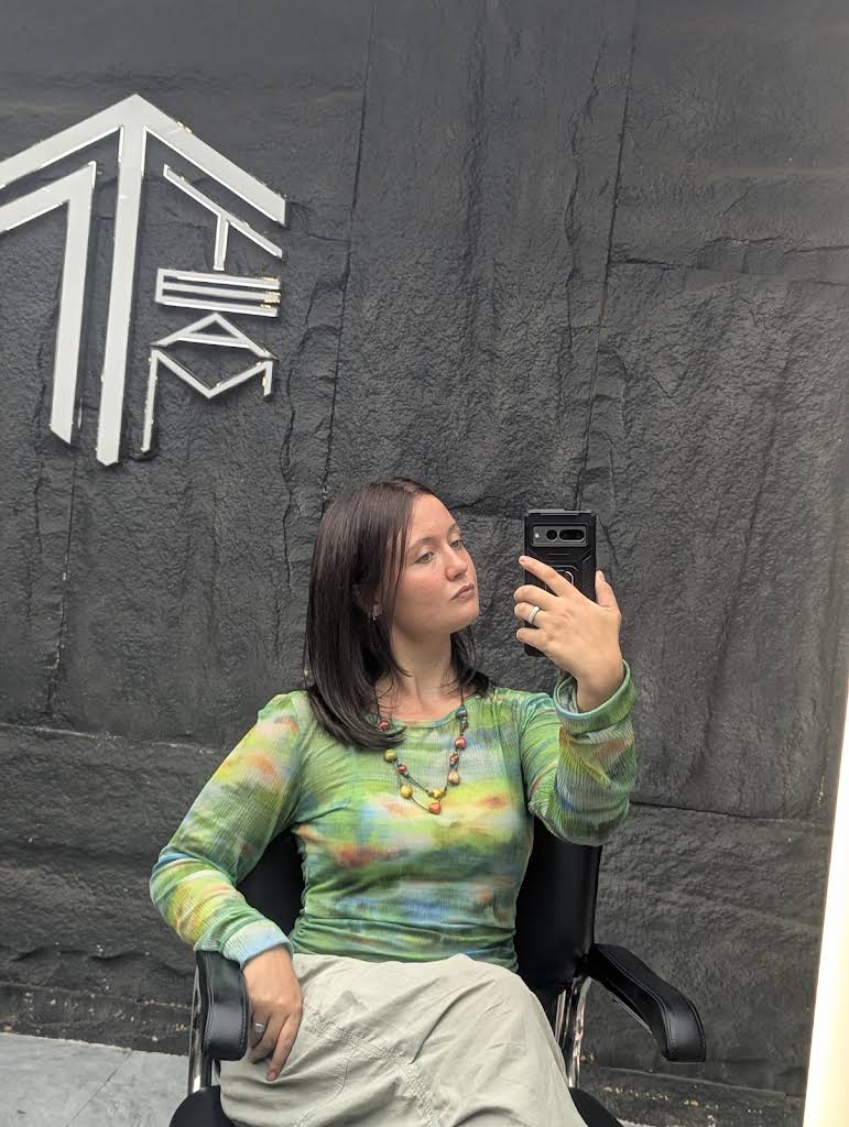 Second customer photo attached to Lily Downie's Google review of the Nhat Tam Hanoi salon