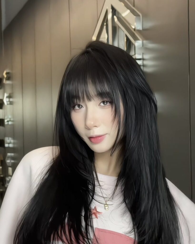 Tóc layer ngang lưng